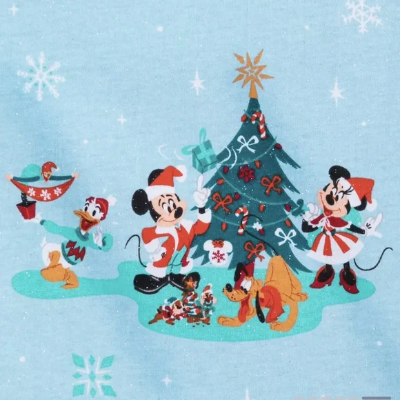 Disney Santa Mickey Mouse & Friends Holiday Spirit Jersey, NWT, Adult Unisex XXL - Picture 6 of 12